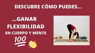 COMO PUEDES CONSEGUIR MAS FLEXIBILIDAD EN TU CUERPO/MENTE Y PARA TU VIDA
