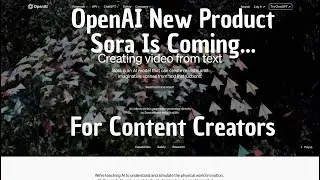 Sora by OpenAI: Transforming Text into Stunning Videos | AI Review & Demo