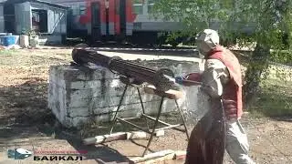 Гидродинамическая очистка трубчатого теплообменника котельной депо Лобня