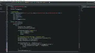 #jsp Chat server that Handles multiple clients simultaneously  | Java Socket Programming