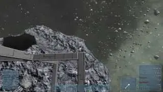 Space Engineers - Pseudo-spherical gravity field forming small planet :p