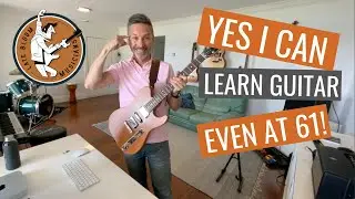 Yes I can learn to play guitar!