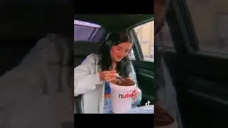 Дина и Нутелла отличная пара ♥️