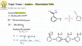 30 | INTRODUCTION TO DIAZONIUM SALTS