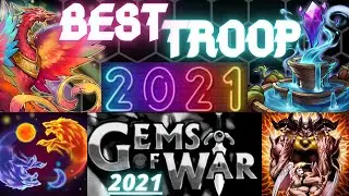 Gems of War the BEST TROOPS of 2021 | The Top 10 Best Troops that came out this year with teams