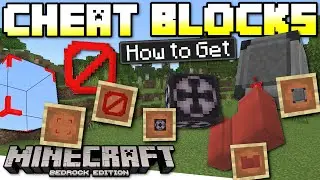 Minecraft Bedrock - How to get SECRET CHEAT BLOCKS - Survival GLITCH - Xbox,PS4,Window,Switch