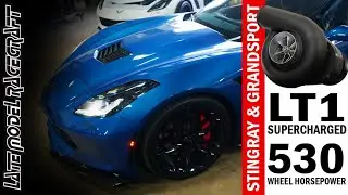 Centrifugal Supercharger for C7 Stingray and Grand Sport Corvette - Late Model Racecraft