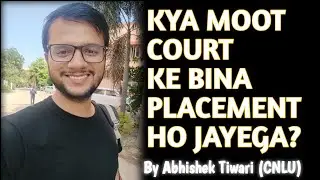 NO MOOT COURT = NO PLACEMENT ???