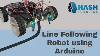 How to make line following robot using Arduino | Hash Robotics