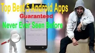 TOP 5 BEST UNKNOWN ANDROID APPS📱📱📱 || Guaranteed Never Ever Seen Before - (Hindi)