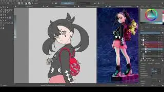 Steampunk RGB Marnie (Speedpaint #13)