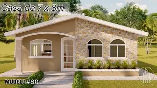Cozy 7x8m House