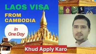 Laos Visa From Cambodia in 24 hour #jinahent #laosvisa #laos #cambodia