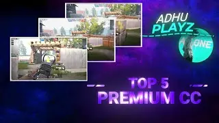 Top 5 Premium CC | BGMI Gameplay CC | Alight Motion Preset 🥵📈 