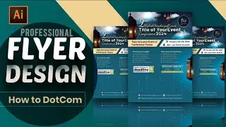 Flyer Design Part 02 with Color theme