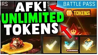 (NEW) AFK BATTLE PASS TOKENS GLITCH IN MW3 WARZONE! NEW UNLIMITED MAX BATTLE PASS GLITCH!