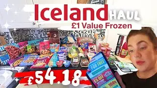ICELAND Grocery Haul 💫 Delivery for FREE! 💫 | £1 Bargains & Budgeting