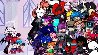 FNF Crimsong but Every Turn a different Character Sing (Vs Selever)