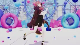 Blue Archive : Rikuhachima Aru ~ ムムム⋯Doなる！？ドリル！ [MMD]