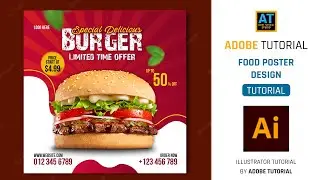 Illustrator Tuturial |  How to Create Squire advertising web banner