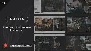 Kotlis - Responsive Photography Portfolio | Themeforest Website Templates and Themes