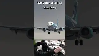 Crosswind Landing by Real 737 Pilot | Boeing 737-800 | X-Plane 12
