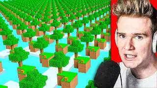 100 WIDZÓW na 100 SKYBLOCK 🤯 *KTO OSTATNI ZOSTANIE* | Minecraft Extreme