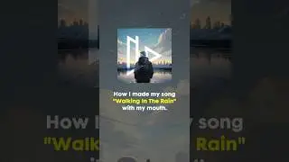 How I made my Song “Walking In The Rain” with my mouth 👄