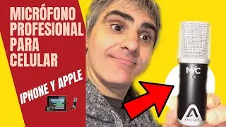 🎤Micrófono Profesional👨‍💻 para CELULAR!