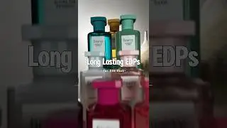 $30 long lasting EDP perfume fragrances