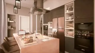 Unreal Engine 4 Arch-viz Study - Realistic Kitchen