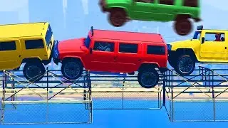 НЕУКЛЮЖИЙ ХАММЕР СПОСОБЕН ПРОЙТИ ЭТУ ДИЧЬ! (GTA 5 ONLINE ГОНКИ)