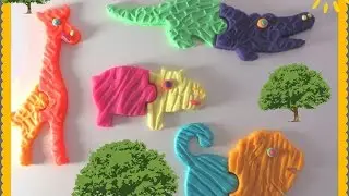 Пластилин Плей До/Плей до на русском/Лепим из пластилина/Развивающие мультики/PLAY DOH