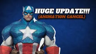 Animation Cancel Update For Captain America! (Marvel Rivals)