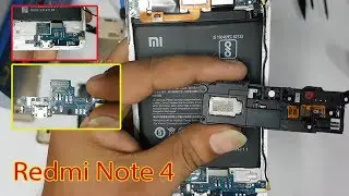 Xiaomi Redmi Note 4 Charging pin problem || How to Replace Redmi Note 4 Charging port