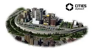 Nordwoods timelapse 7 - Kleberg Pedestrian Shopping Streets (Cities Skylines 2 vanilla)
