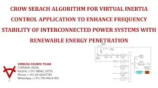 CROW SERACH ALGORITHM-VIRTUAL INERTIA CONTROL-ENHANCE FREQUENCY STABILITY-RENEWABLE ENERGY