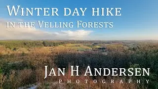 Winter day hike in the Velling Forests
