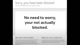Discord you have been blocked message