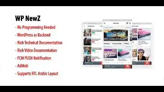 WP NewZ | WordPress to Android News App with Source Code