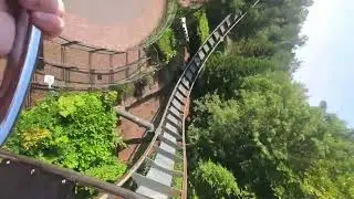 Oblivion on ride pov at Alton towers