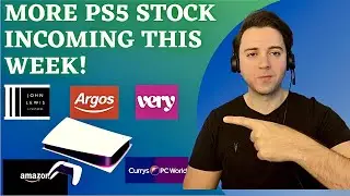PS5 Restock | More PS5 Stock Dropping this Week 🔥 | PS5 News