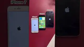 iPhone 7 vs iPhone 8 vs iPhone 11 - Boot Test 