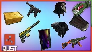 Rust Skins | Blackout SMG, Elite Crate Mp5, Raven Set, Recycler SAR, Tempered Metal Door #294