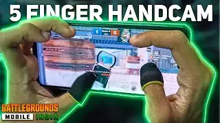 My First 5 Finger Claw Handcam On Realme X2 Pro | Battlegrounds Mobile India