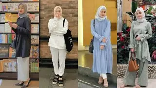 Style Hijab ala Dinda Hauw || OOTD Hijab casual ala Dinda Hauw