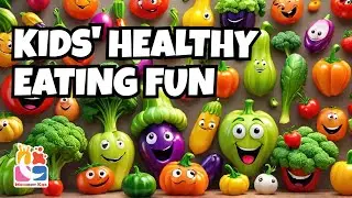 Healthy Eating for Kids Made EASY with Fun Cartoon Animation!