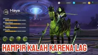 HAMPIR KALAH KARENA INTERNET LAG PARAH. LOKAPALA