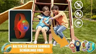 Mosquito repellent clock for children