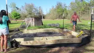Building garden bed